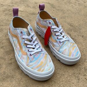 VANS Sentry Old Skool Pastel Platform Sneaker Women's Size 9.5, Men's Size 8